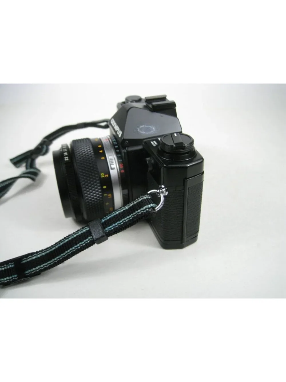 Olympus OM-2S Program 35mm Film Camera With Zuiko 50mm f/3.5 Lens Strap UNTESTED